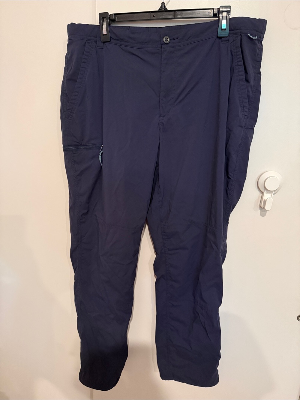 REI Navy Lightweight Cargo Travel/Hiking Pants
